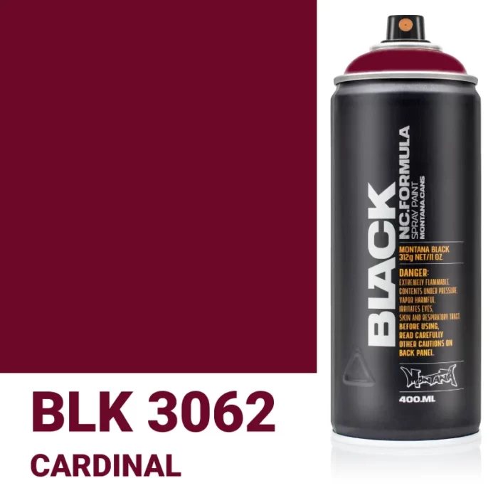 Σπρέι Graffiti Montana Black Cans 400 BLK 3062 Cardinal